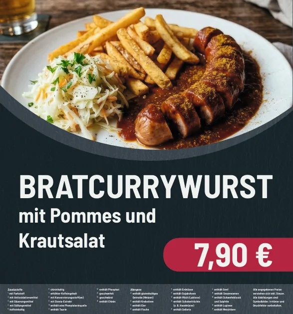 Bratcurrywurst