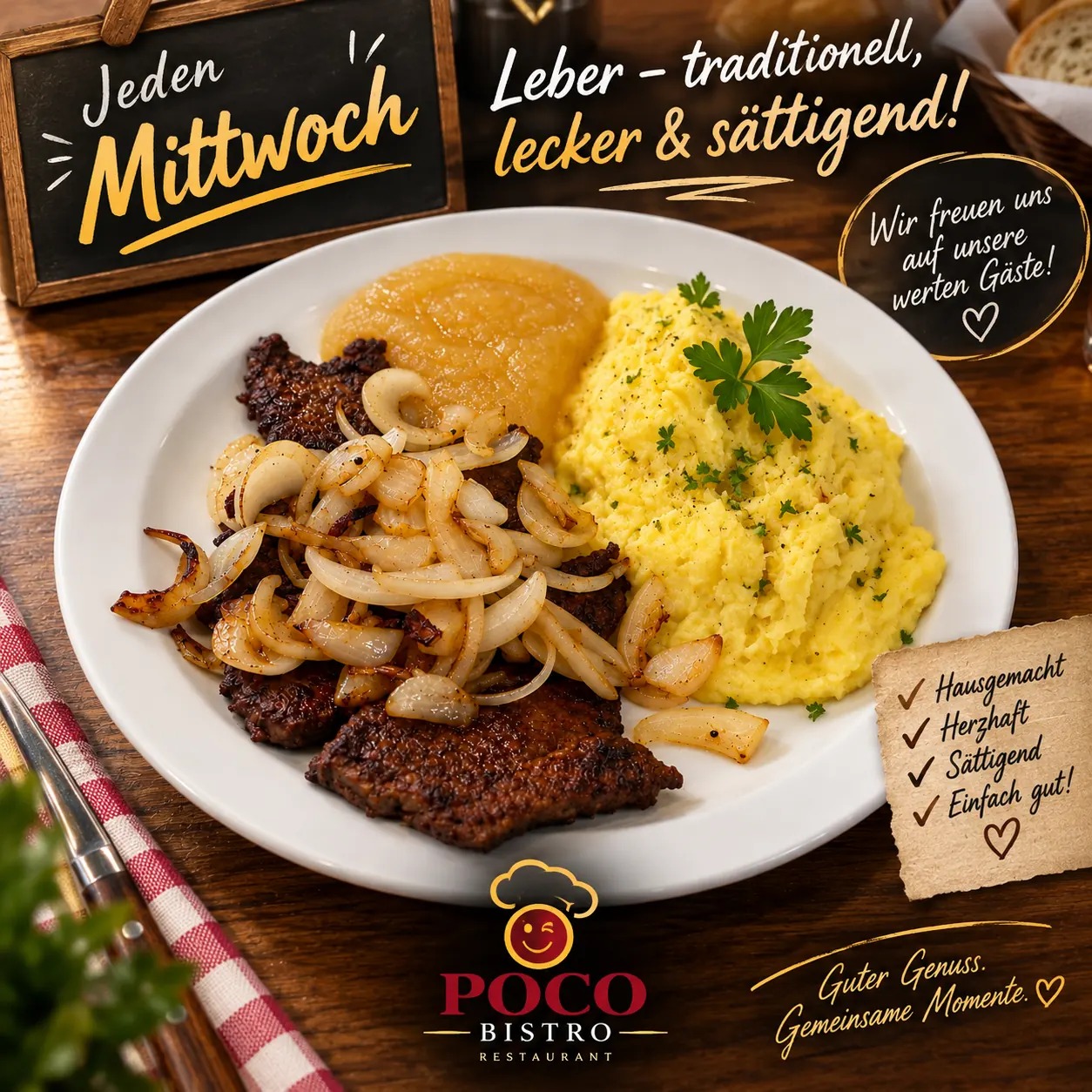 Kalbsleber POCO Bistro