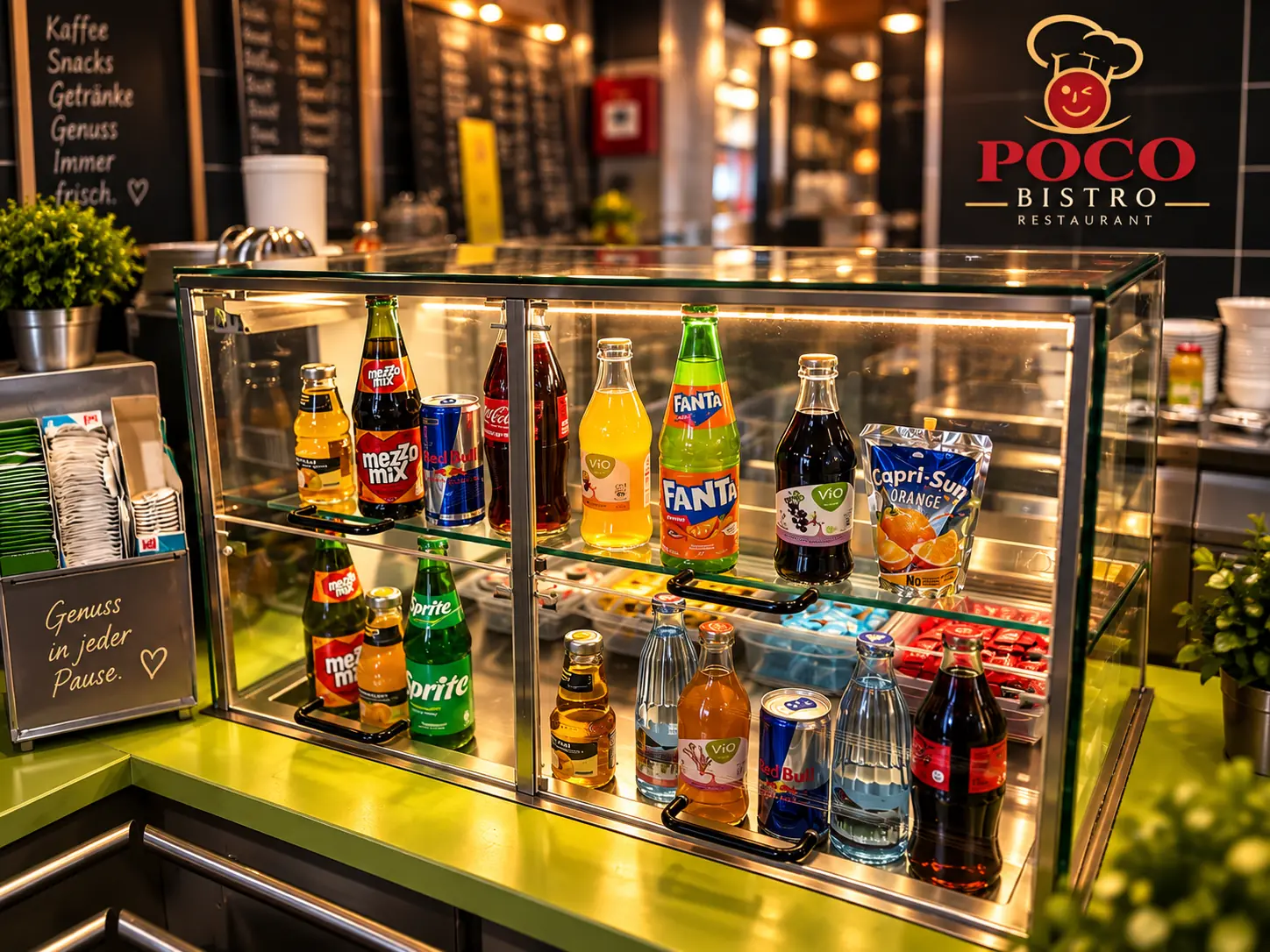 Trinken im POCO Bistro